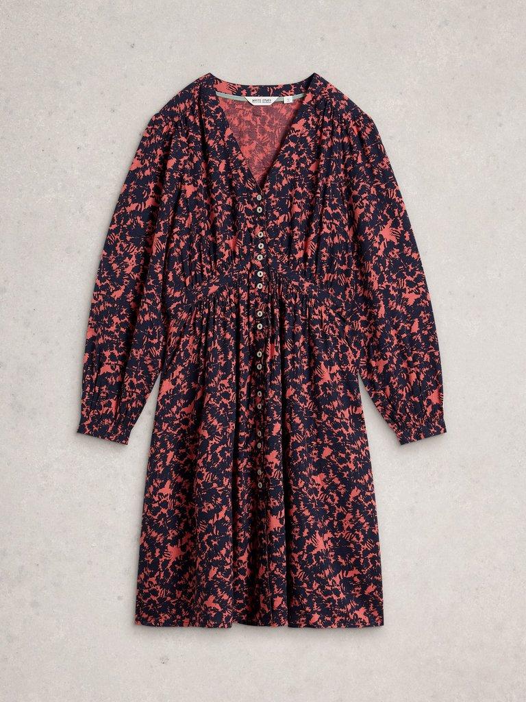 Phoebs Dress in PINK MLT - FLAT FRONT