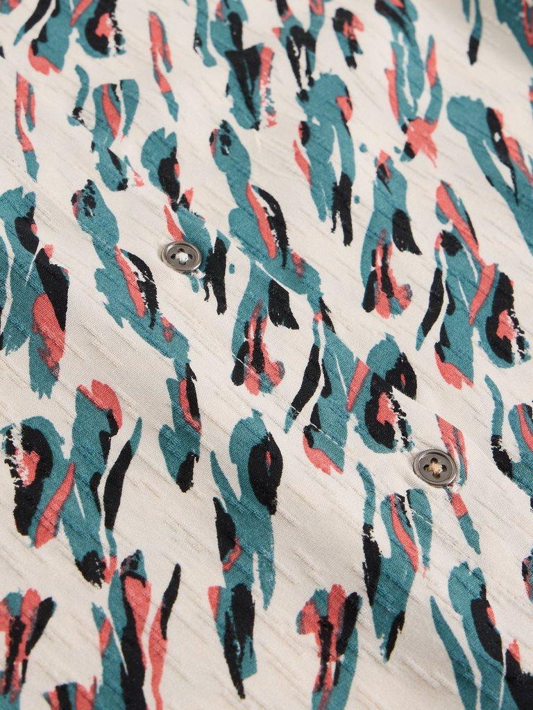 Sienna Shirt in IVORY PR - FLAT DETAIL