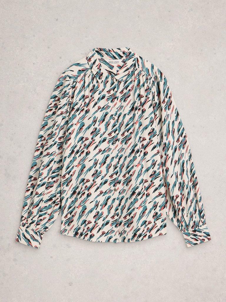 Sienna Shirt in IVORY PR - FLAT FRONT