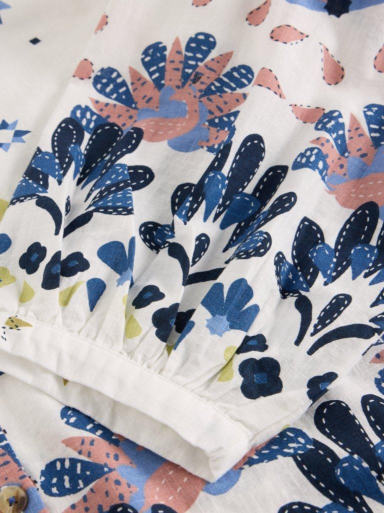 Lana Top in IVORY MLT - FLAT DETAIL