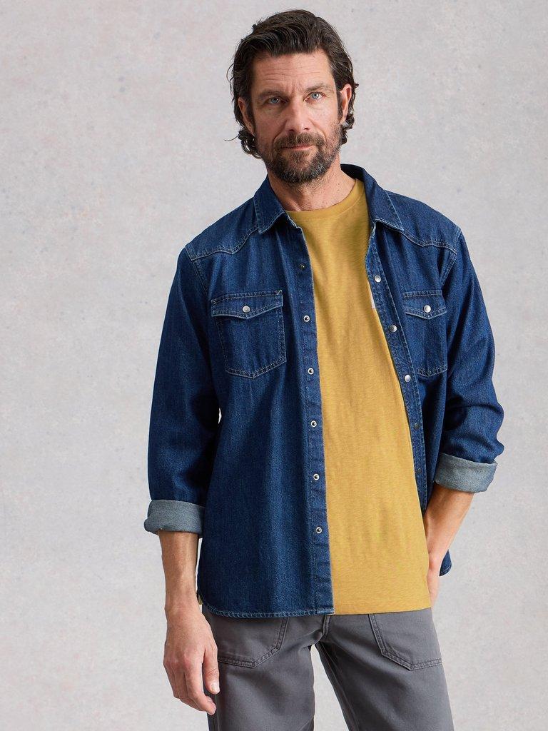 Abersoch Camping Graphic Tee in YELLOW PR - LIFESTYLE