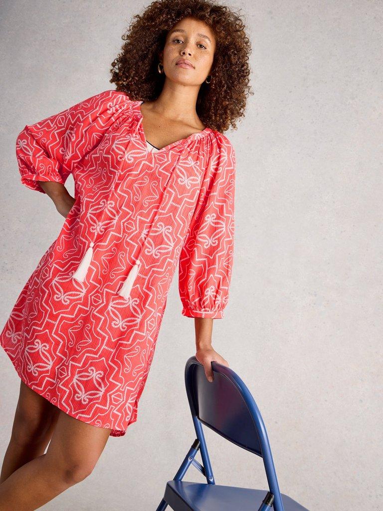 Lottie Beach Cover Up in CORAL PR - LIFESTYLE