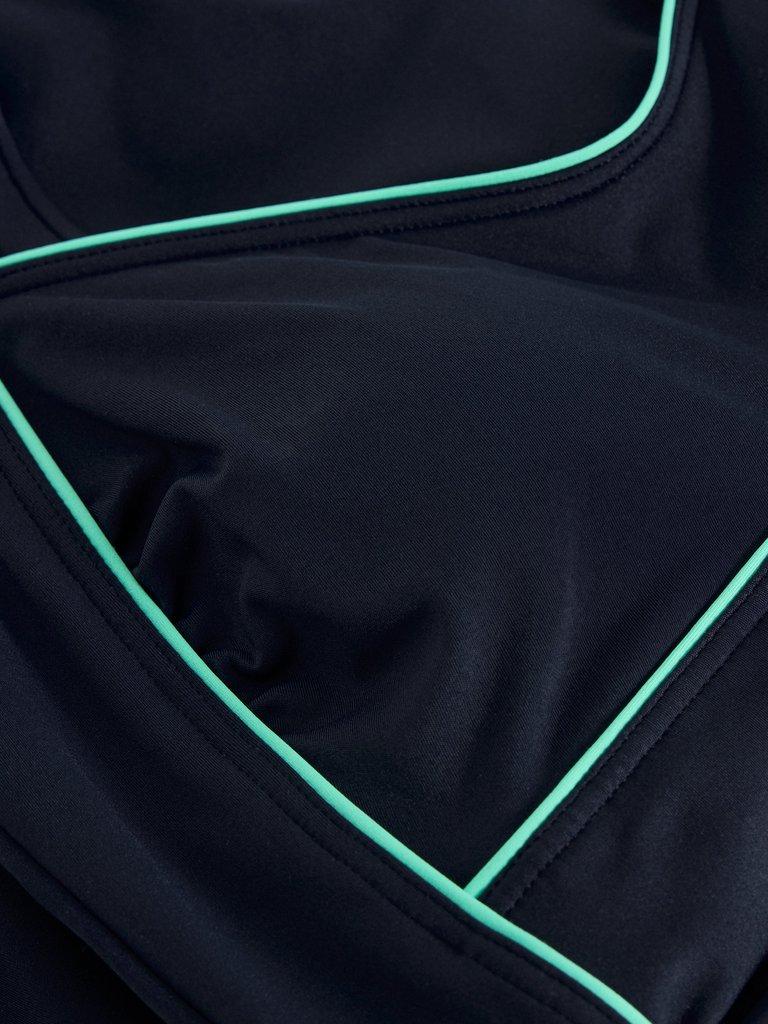 Womens Splash Control Swimsuit in DARK NAVY - FLAT DETAIL