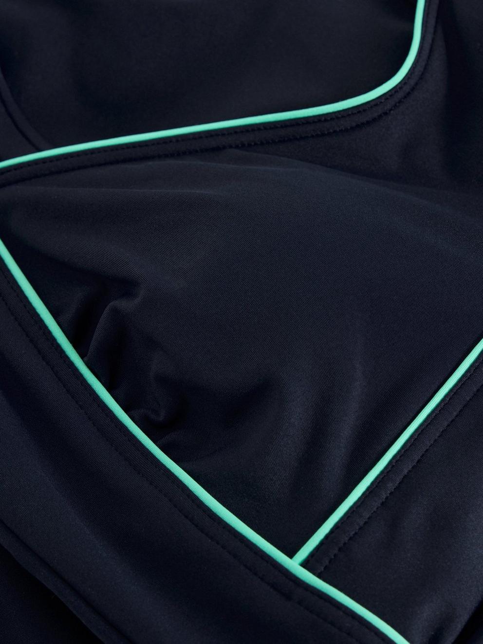 Womens Splash Control Swimsuit in DARK NAVY - FLAT DETAIL