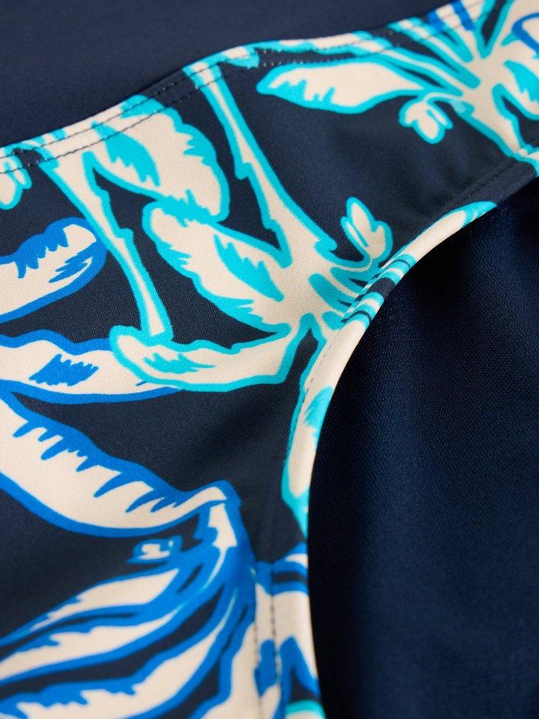 Valley Swim Bikini Bottom in NAVY PR - FLAT DETAIL