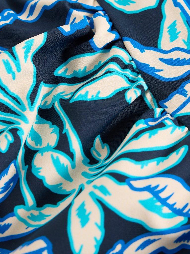 Valley Control Tankini Top in NAVY PR - FLAT DETAIL