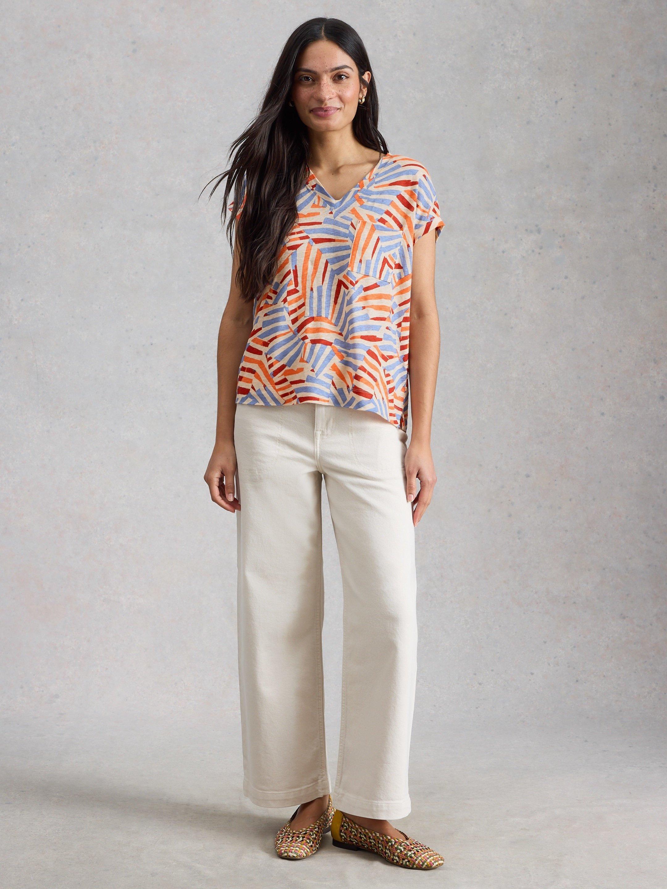 Shop Iris Linen Tee