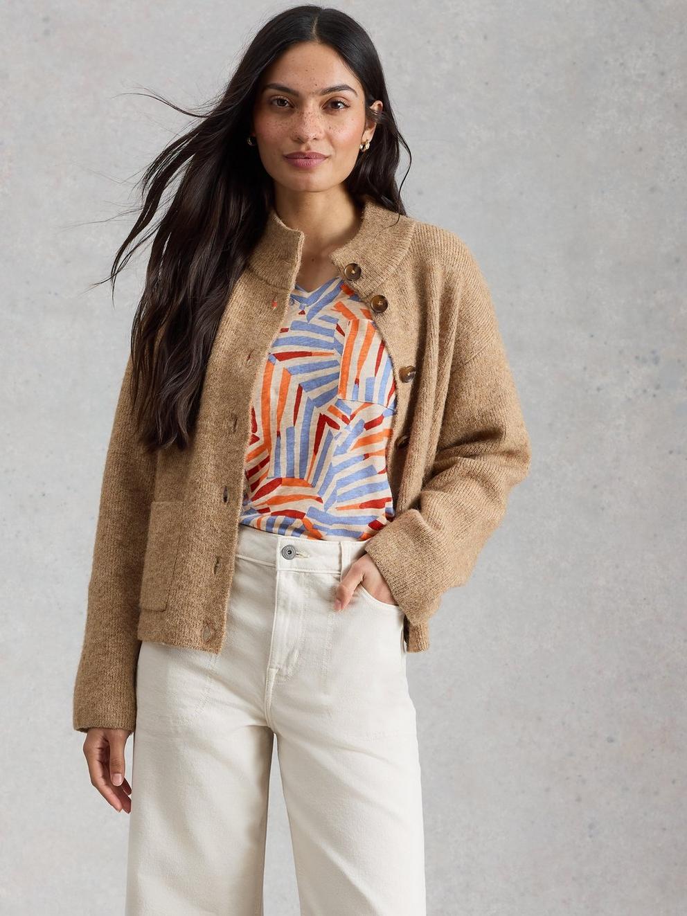 IRIS LINEN TEE in NAT MLT - LIFESTYLE