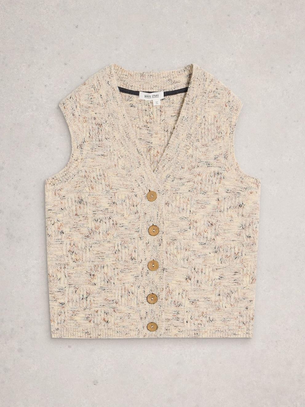 NINA NEP TANK in LGT NAT - FLAT FRONT