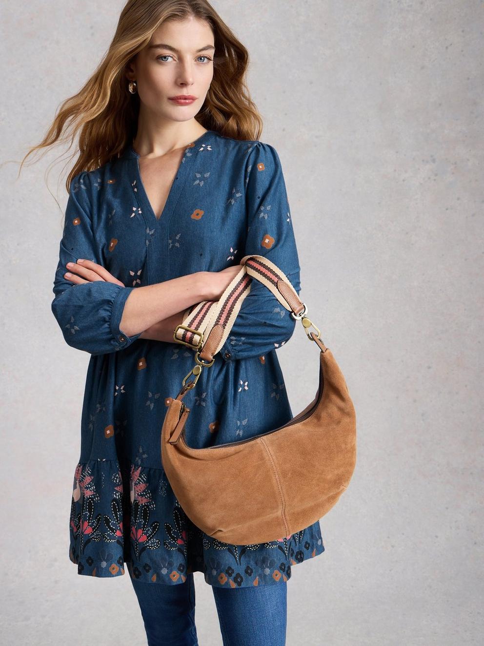 WOMENS MARTA TUNIC in BLUE PR - LIFESTYLE