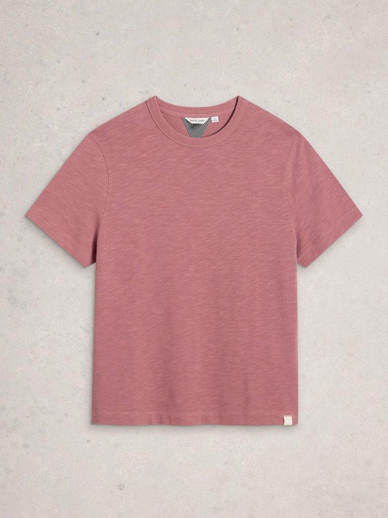 Harrington Relaxed Tee in LGT PINK - FLAT FRONT