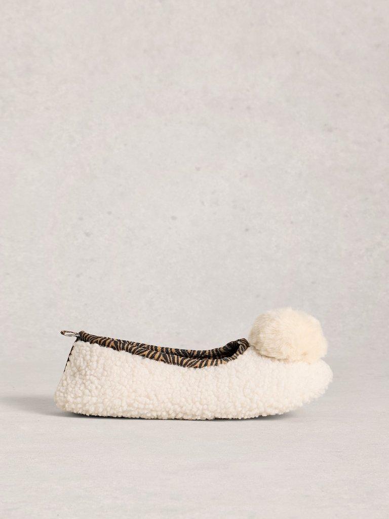 Pom Ballet Slippers in PALE IVORY - LIFESTYLE