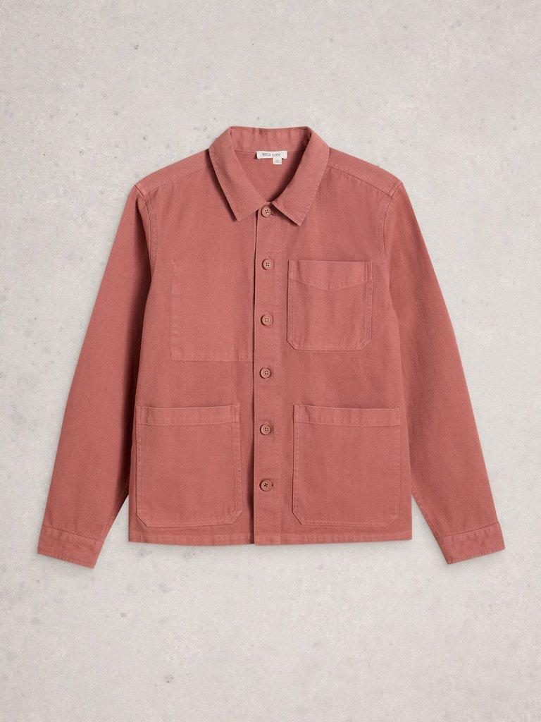 Westgate Workwear Jacket in MID PINK - FLAT FRONT