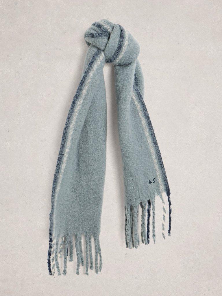 Shelly Scarf in LIGHT BLUE White Stuff