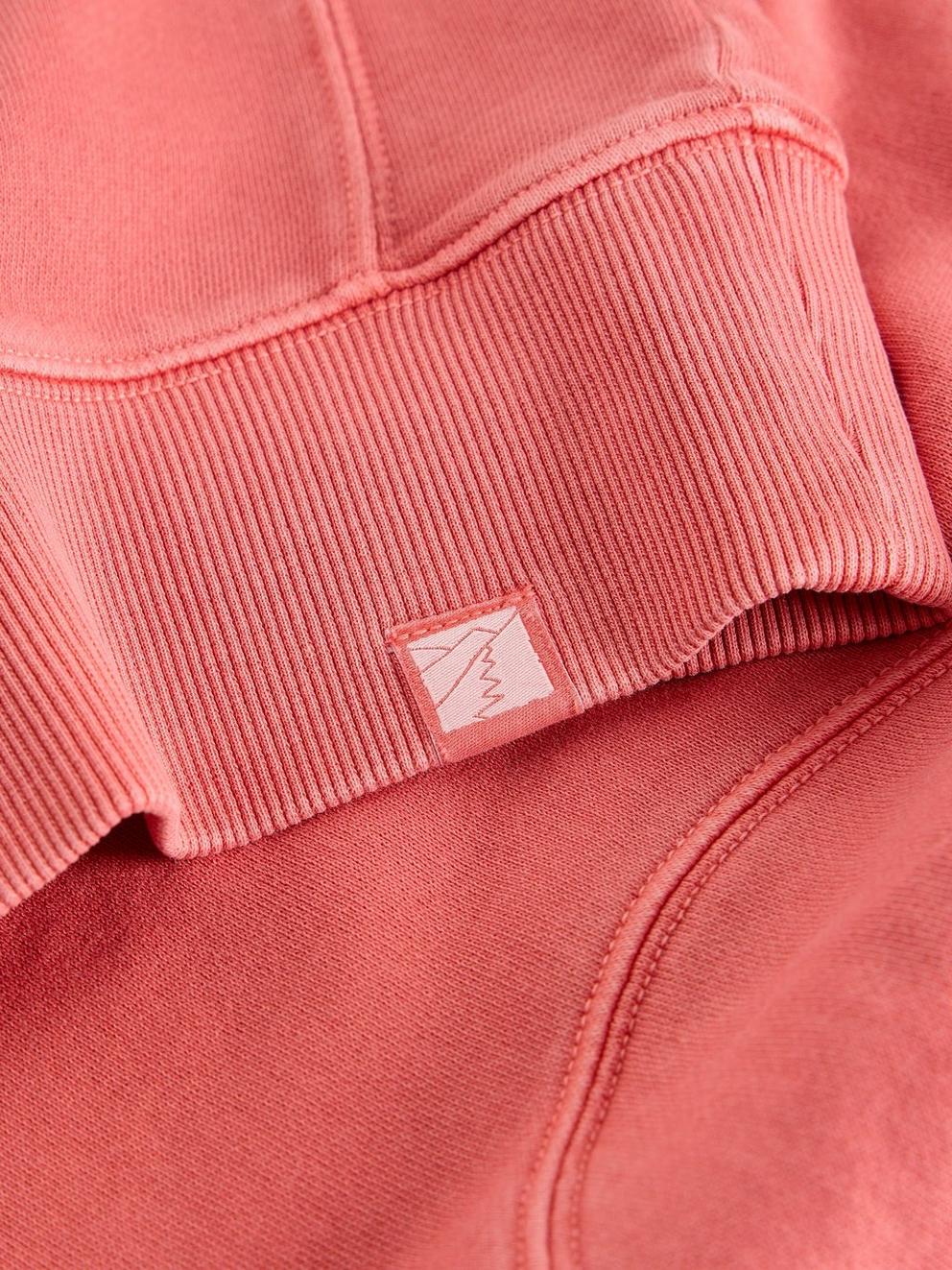 DAYDREAMER SWEAT in DUS PINK - FLAT DETAIL