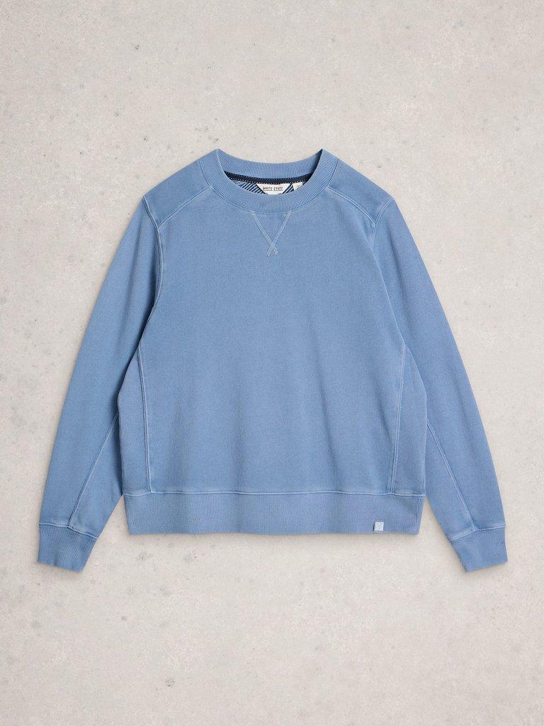 DAYDREAMER SWEAT in MID BLUE - FLAT FRONT