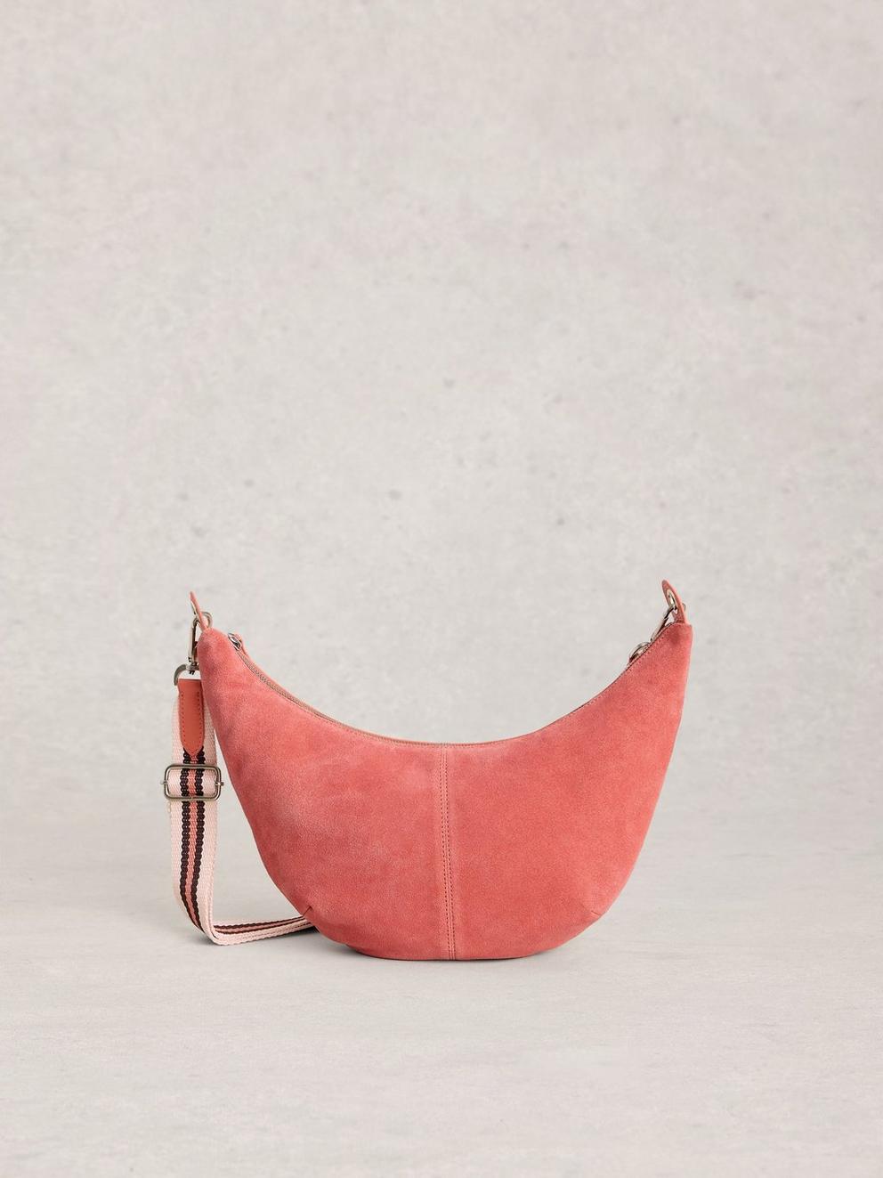 Natalie Crossbody Bag in MID PINK - LIFESTYLE