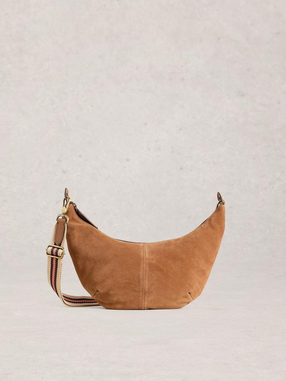 Natalie Crossbody Bag in MID TAN - LIFESTYLE