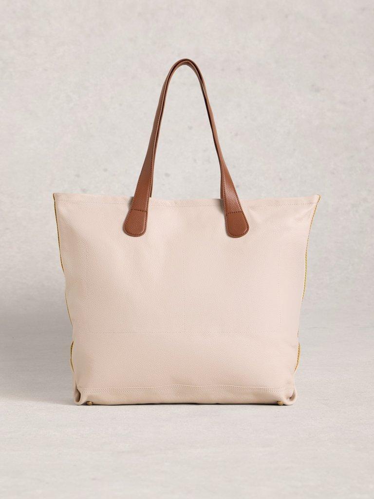 Natalie Tote Bag in PALE IVORY - LIFESTYLE