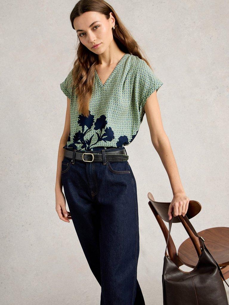 Kate Top in GREEN PR - MODEL DETAIL