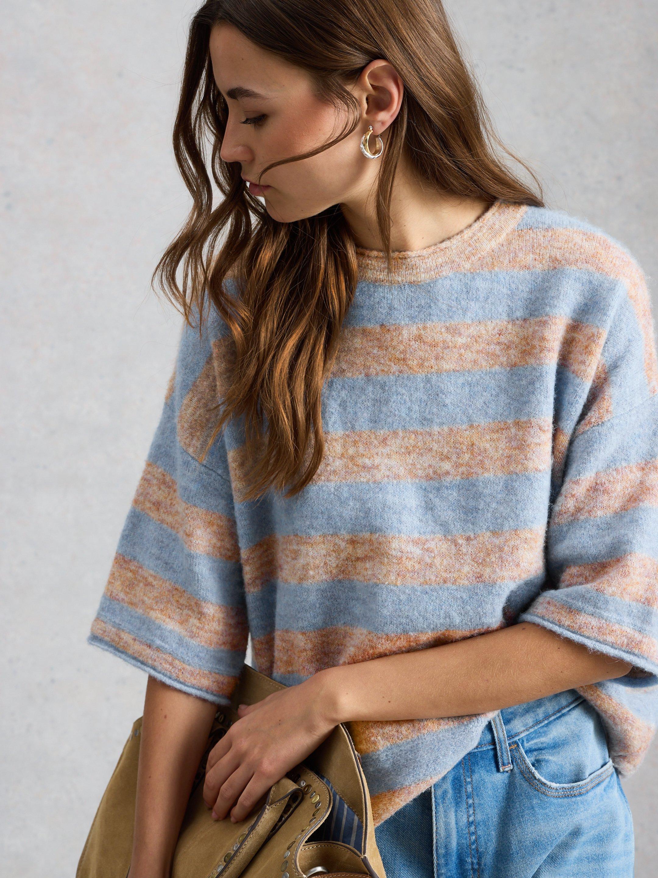 Shop Kate Knitted Stripe Tee