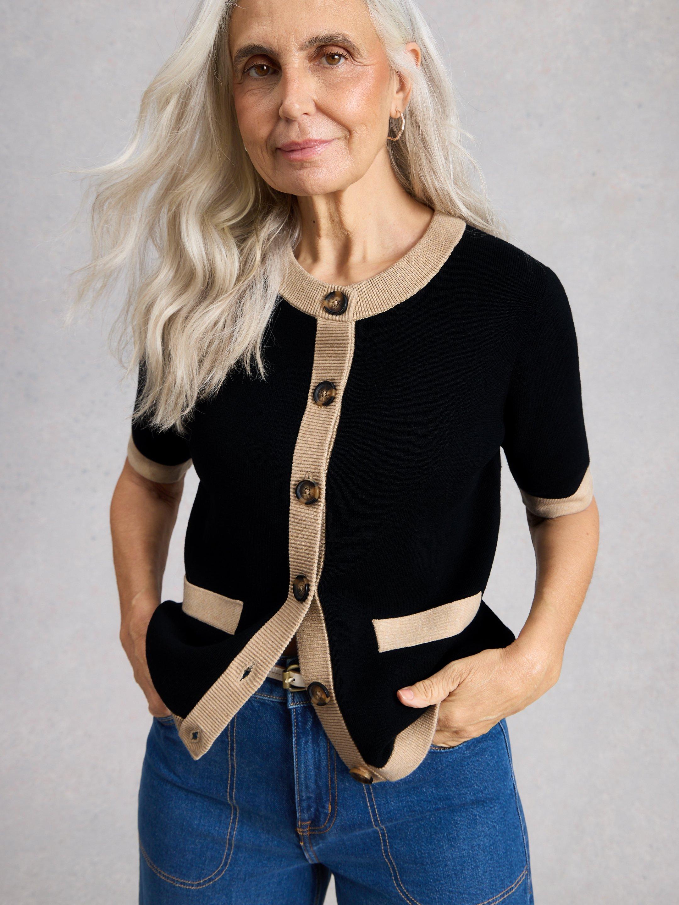 CHARLOTTE SHORT SLEEVE CARDI