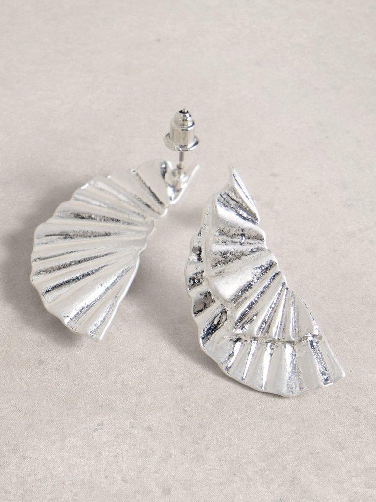 Scarlett Earring in SLV TN MET - FLAT DETAIL