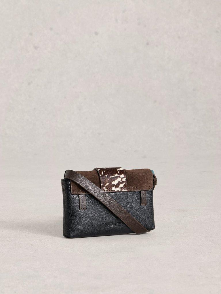 Tabby Mini Landscape Bag in BROWN MLT - FLAT BACK