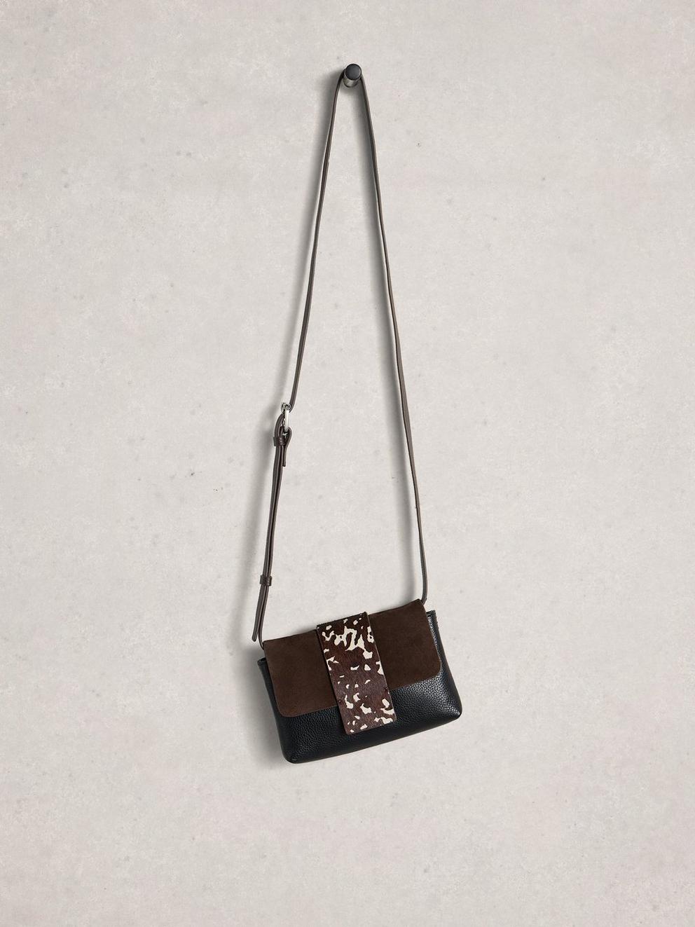 Tabby Mini Landscape Bag in BROWN MLT - FLAT FRONT