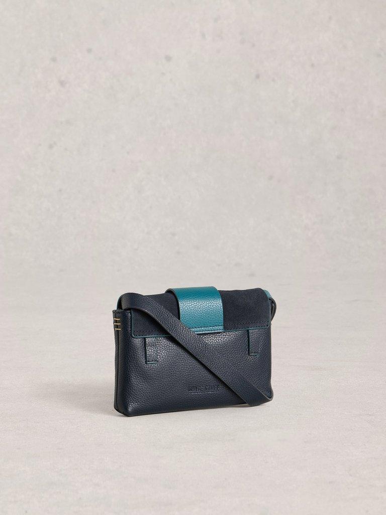 Tabby Mini Landscape Bag in DARK NAVY - FLAT BACK