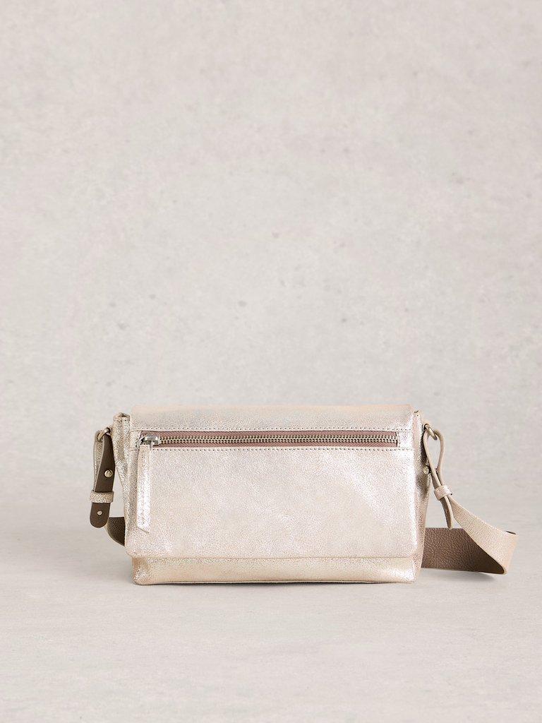 Tiggy Crossbody Bag in SLV TN MET - LIFESTYLE