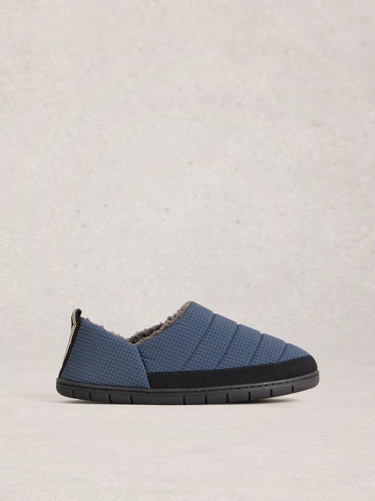 Puffer Nylon Slippers in DARK NAVY - LIFESTYLE