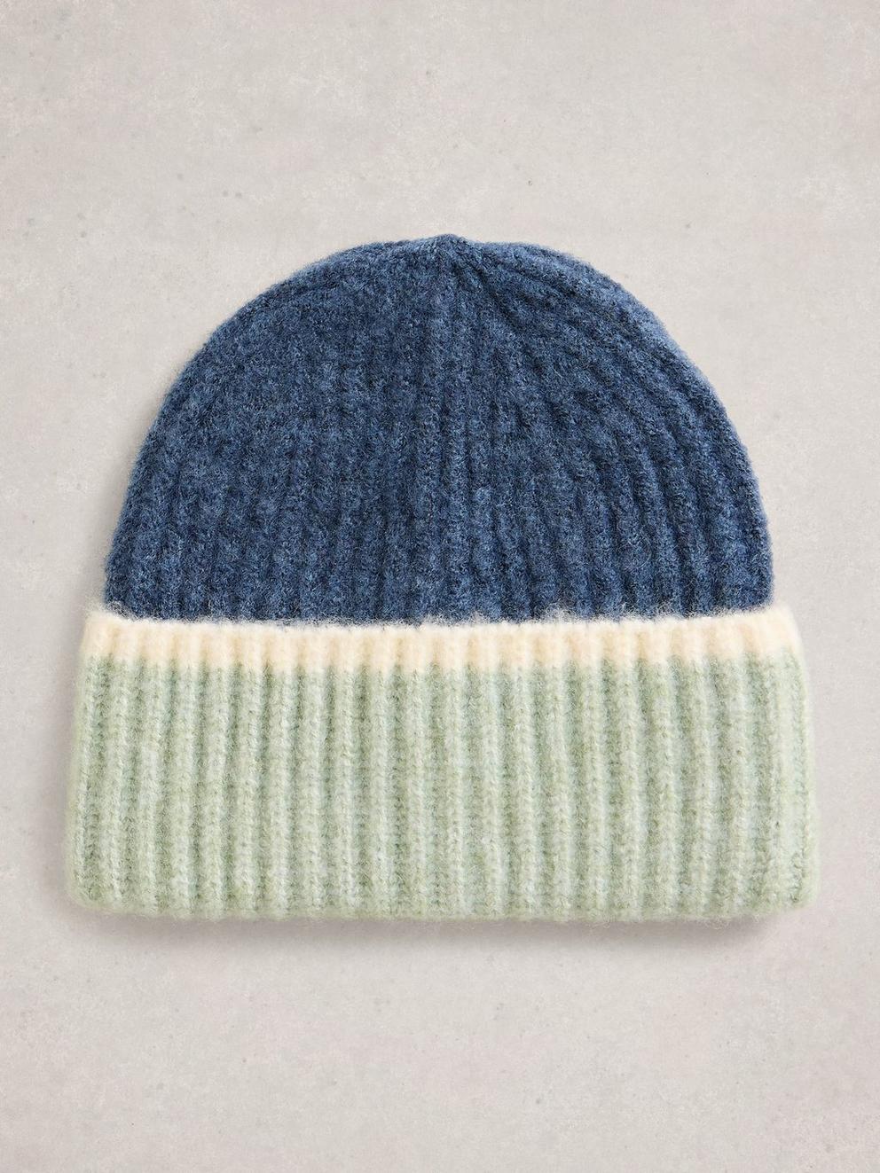 Hat and Glove Gift Box in BLUE MLT - FLAT DETAIL