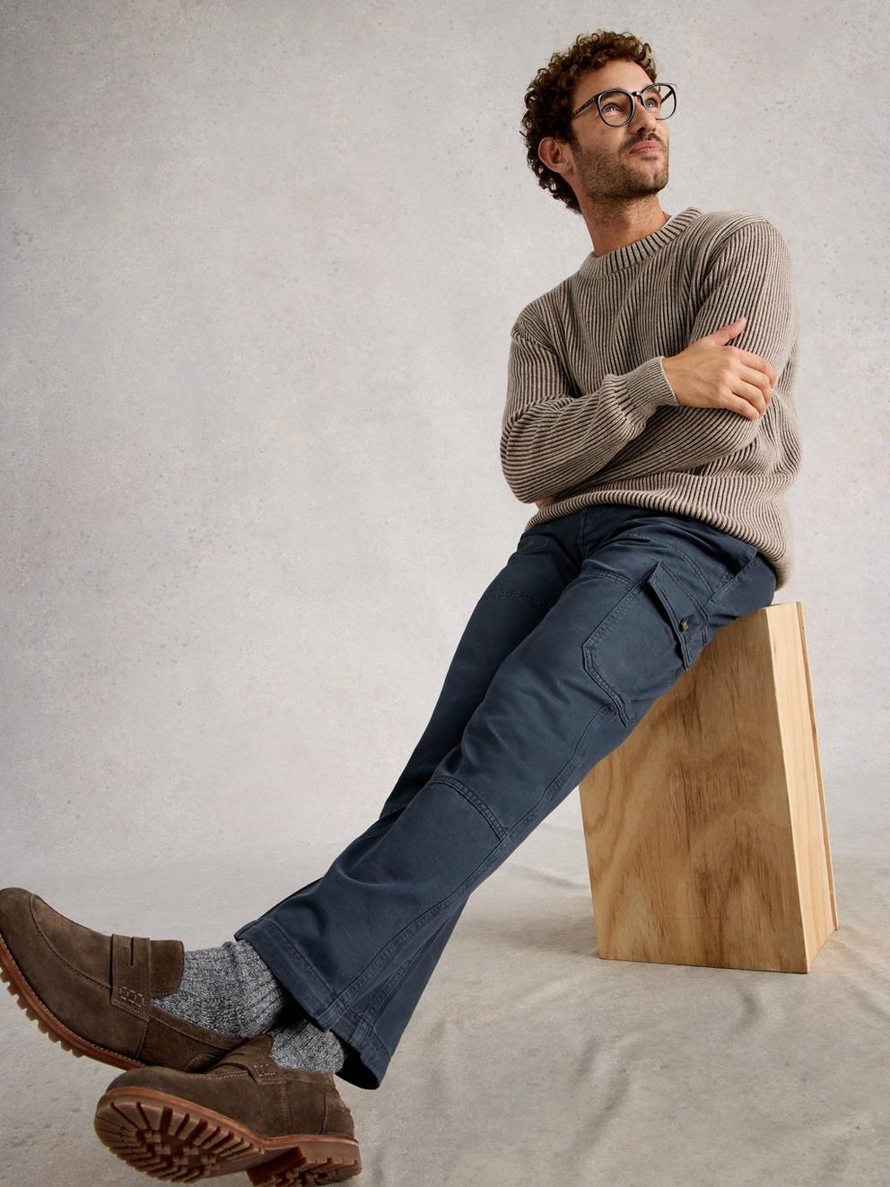 Kemble Cargo Trouser in DARK NAVY - LIFESTYLE