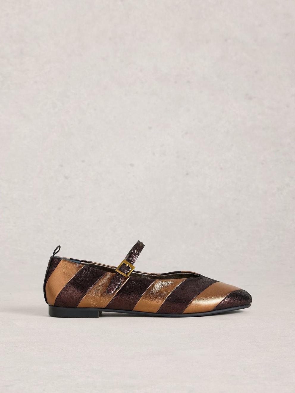 Jazz Mary Jane Ballerina in MIXED MET - LIFESTYLE