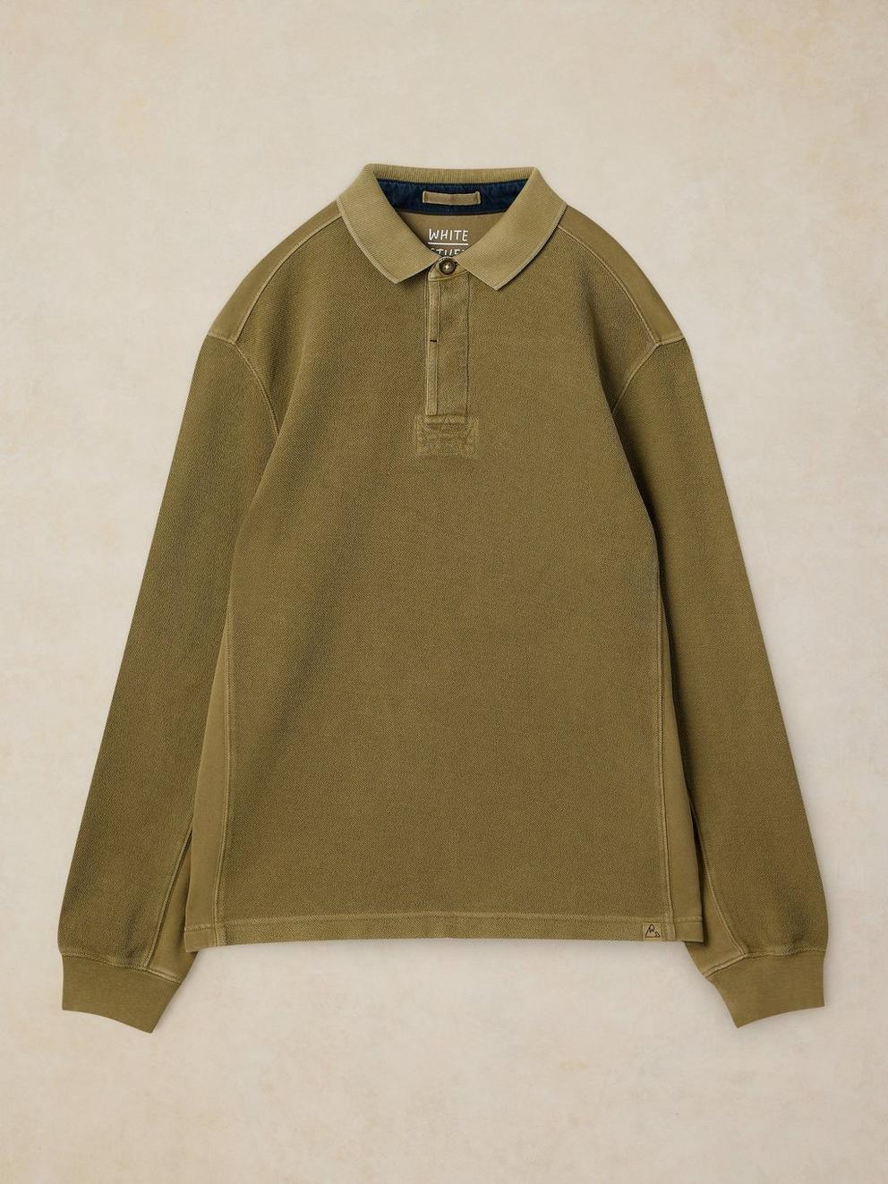 Sidmouth Collar Sweatshirt in DK CHART - FLAT FRONT