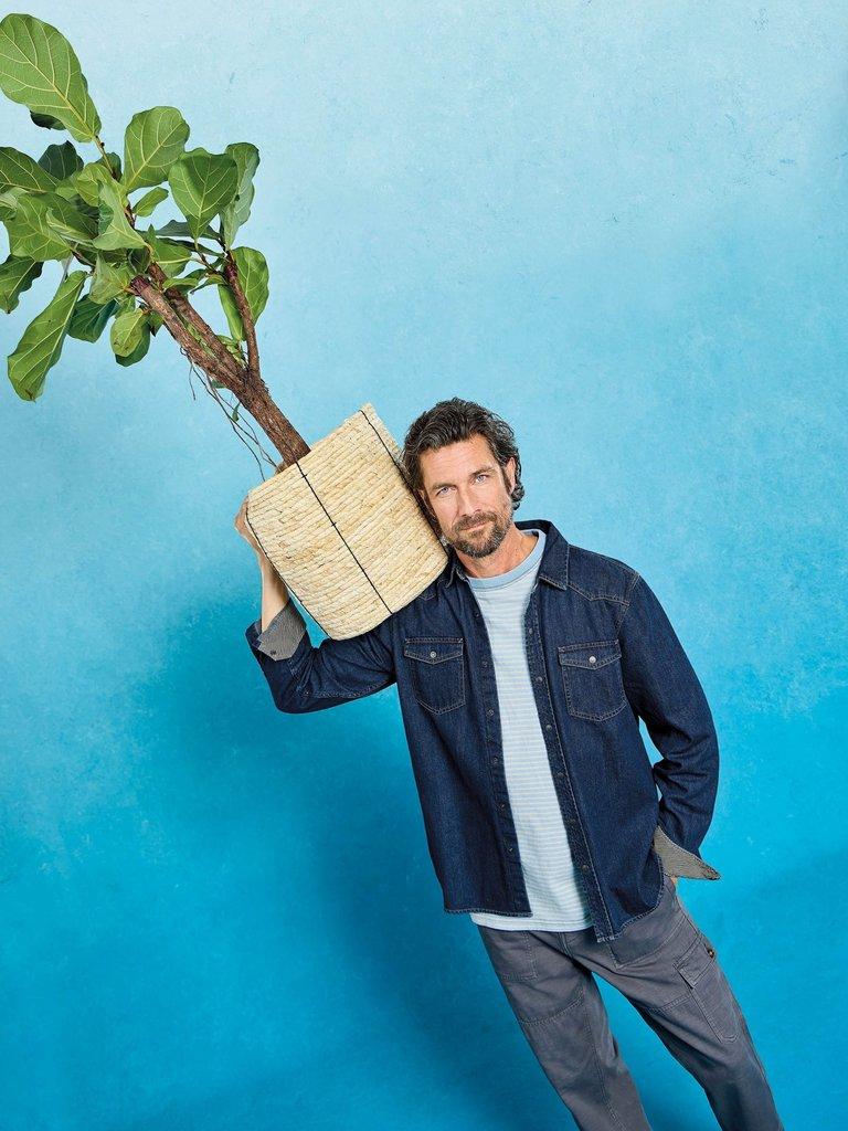 Darvel Denim Shirt in DK DENIM - MIXED