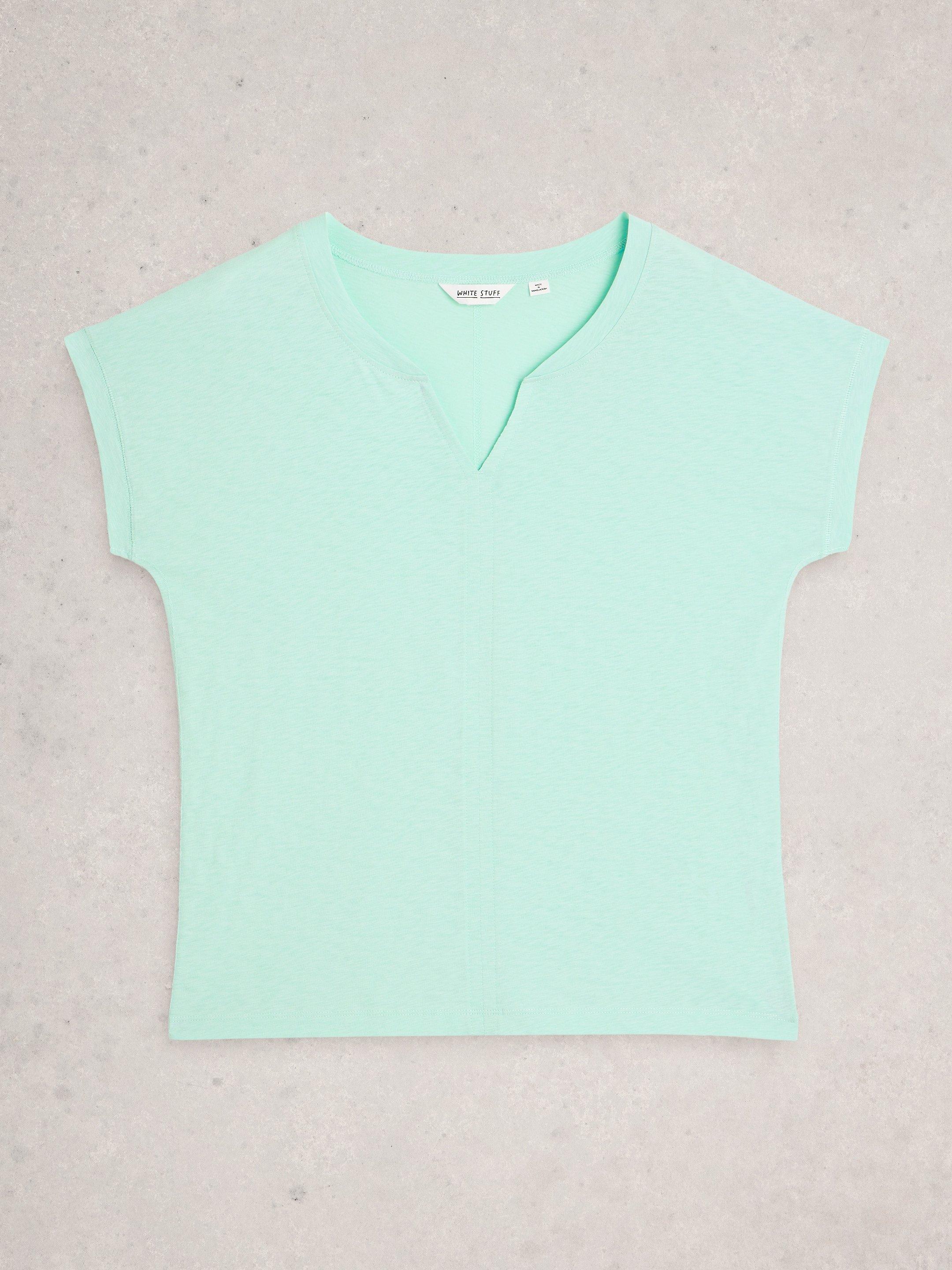 NAI NOTCH NECK TEE