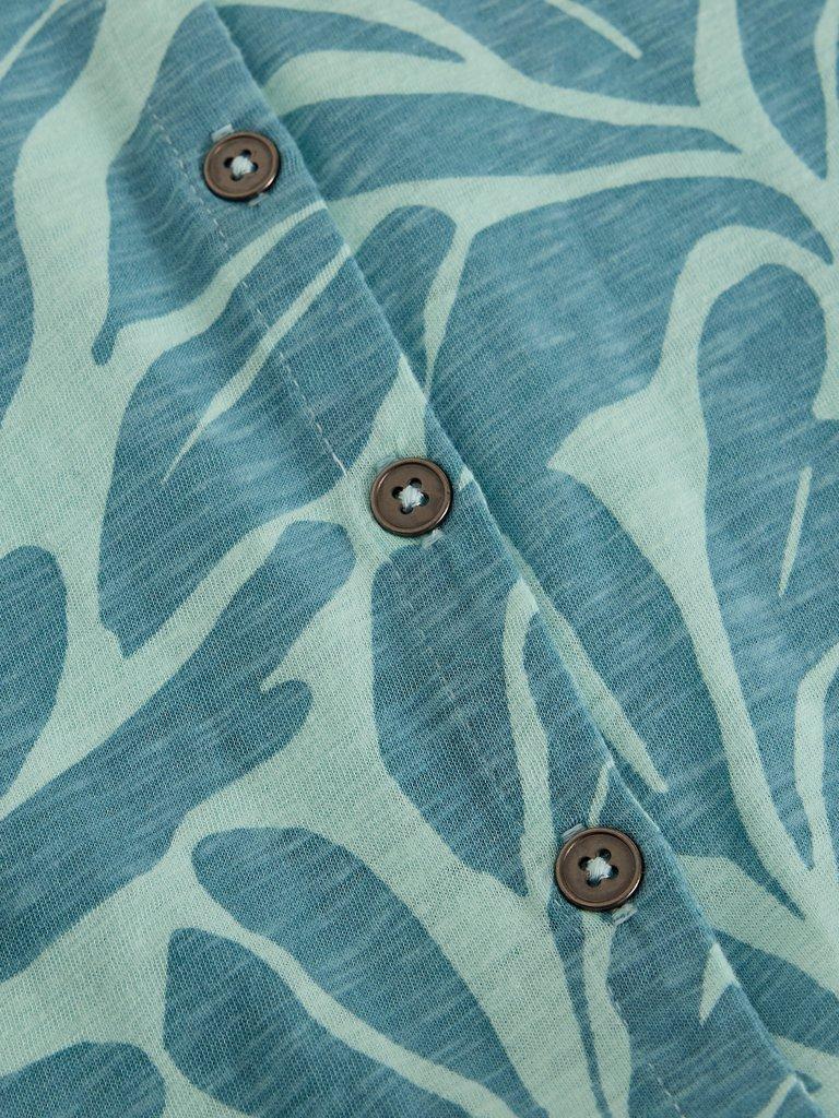 COSMIC SS SHIRT in BLUE PR - FLAT DETAIL