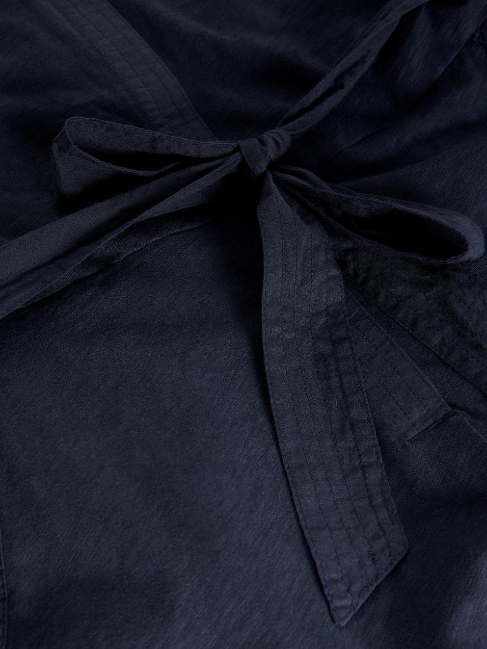 Sandy Jersey Jumpsuit in DARK NAVY - FLAT DETAIL