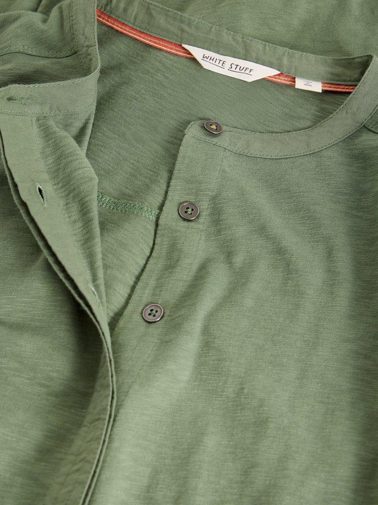 Sandy Jersey Jumpsuit in DUS GREEN - FLAT DETAIL