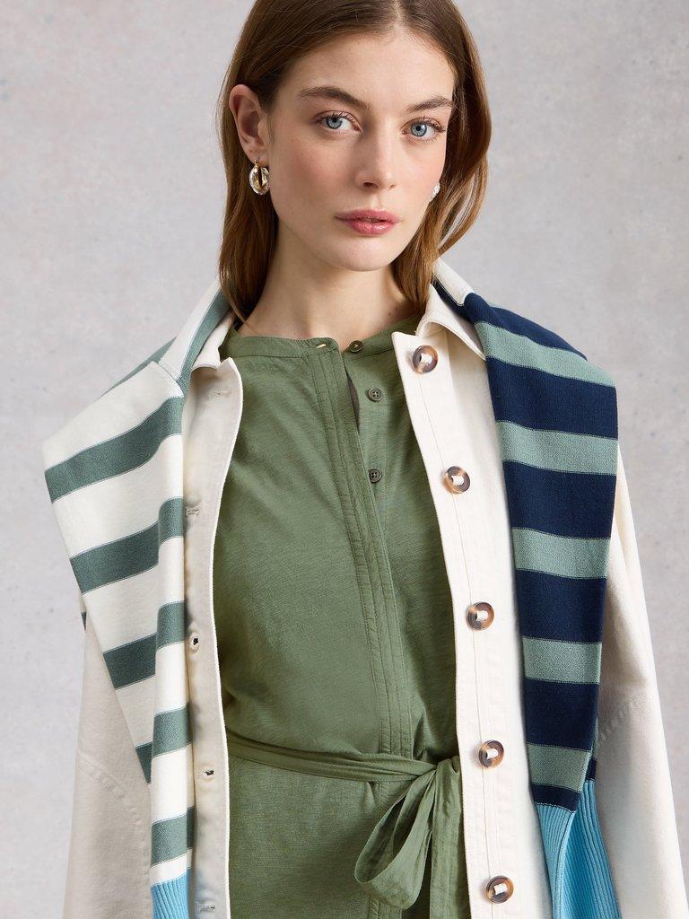 Sandy Jersey Jumpsuit in DUS GREEN - LIFESTYLE