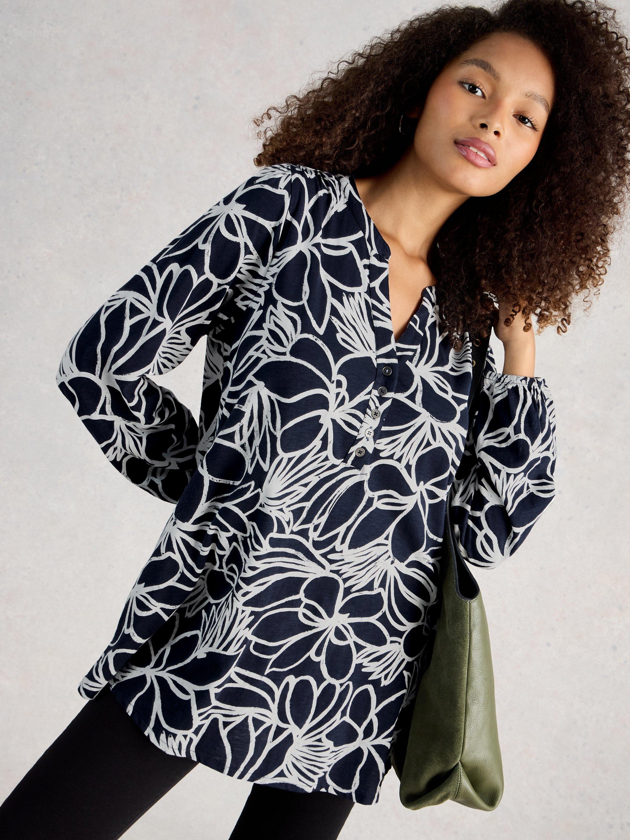 PHOEBE NOTCH NECK TUNIC