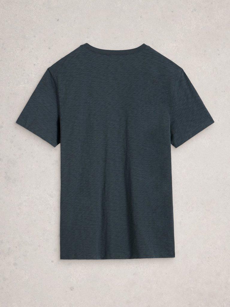 Copenhagen Graphic Tee in DK BLUE - FLAT BACK