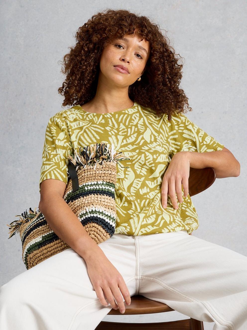 BREE TOP in GREEN MLT - LIFESTYLE