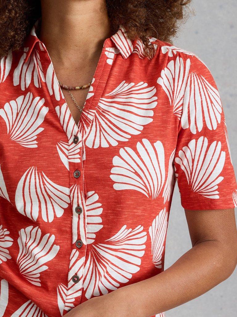 ANNIE JERSEY SS SHIRT in RED PR - LIFESTYLE