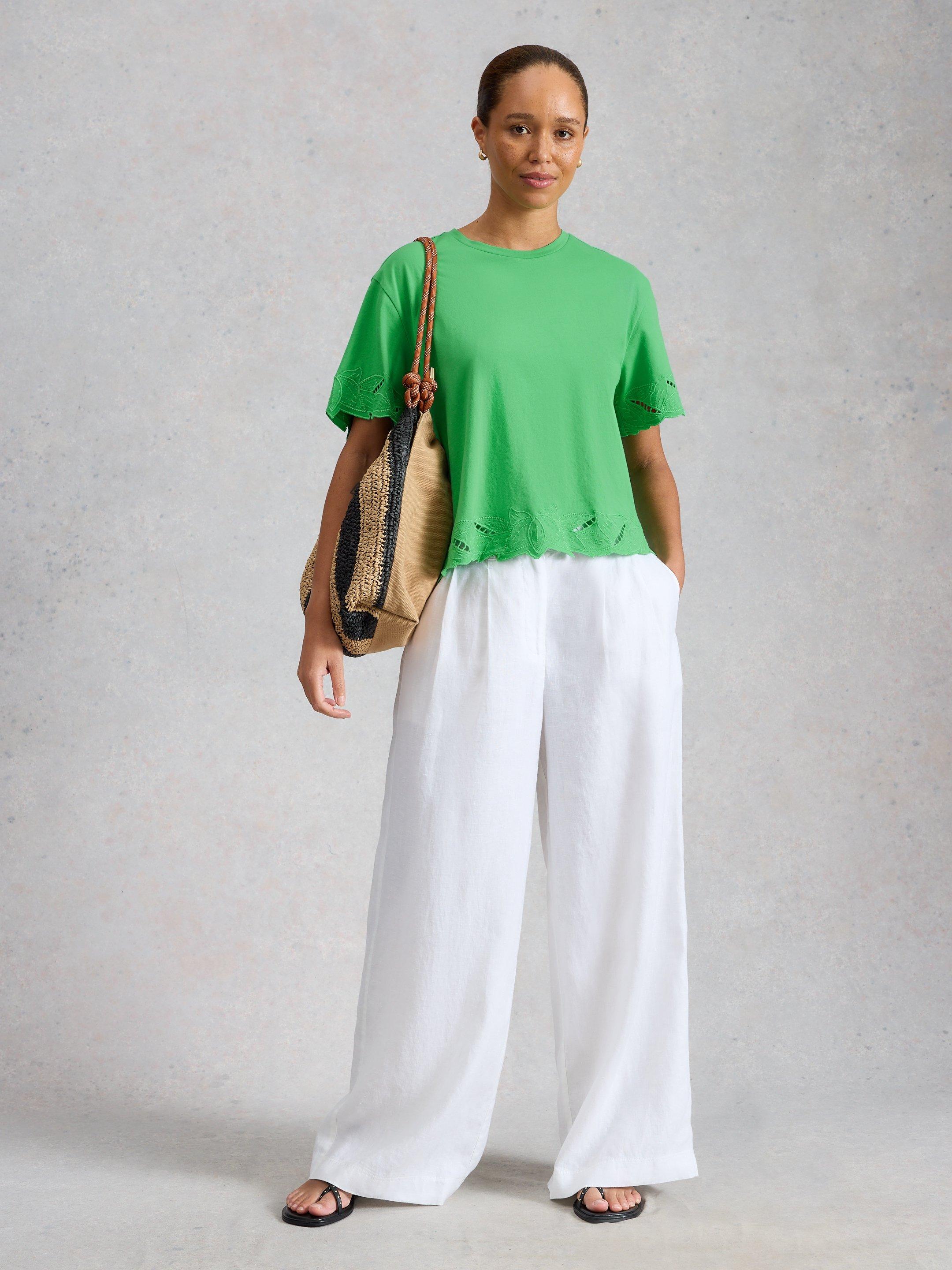 COLLEEN CUTWORK TEE