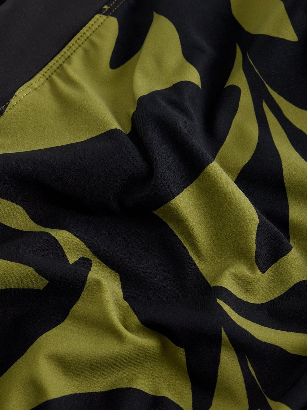 Valley Bikini Bottoms in GREEN PR - FLAT DETAIL