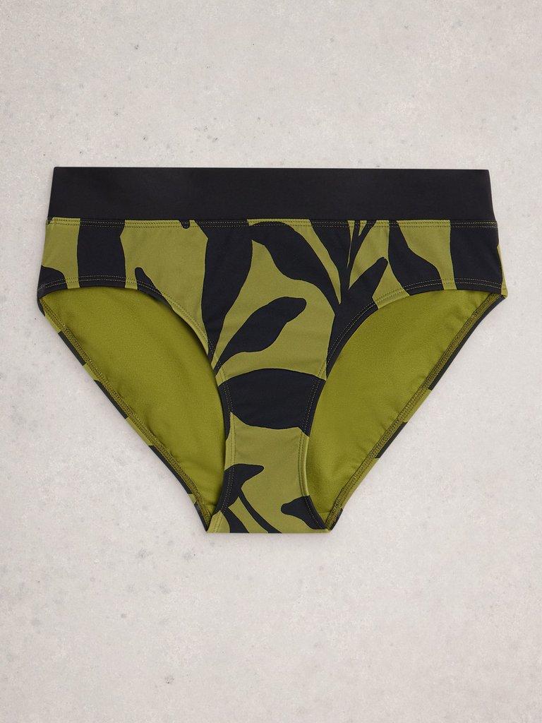 Valley Bikini Bottoms in GREEN PR - FLAT FRONT