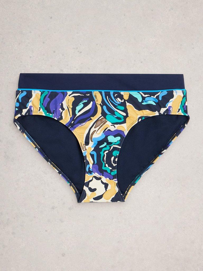 Valley Bikini Bottoms in NAVY PR - FLAT FRONT